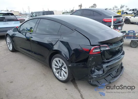 2021 Tesla Model 3 Standard Range Plus Rear-Wheel Drive from USA, damaged, VIN 5YJ3E1EA5MF938928